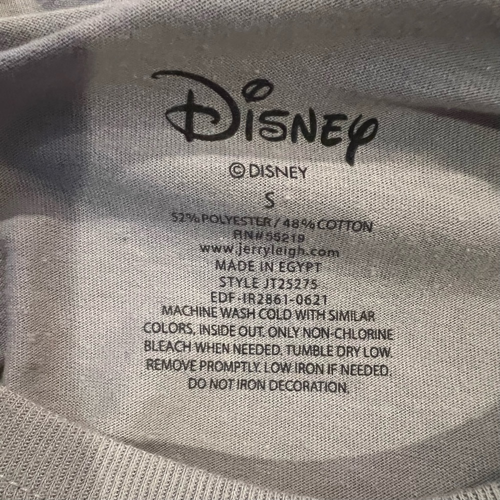 Minnie Mouse Frankinbride Short Sleeve Graphic Tee Gray- S NWT - Picture 5 of 5